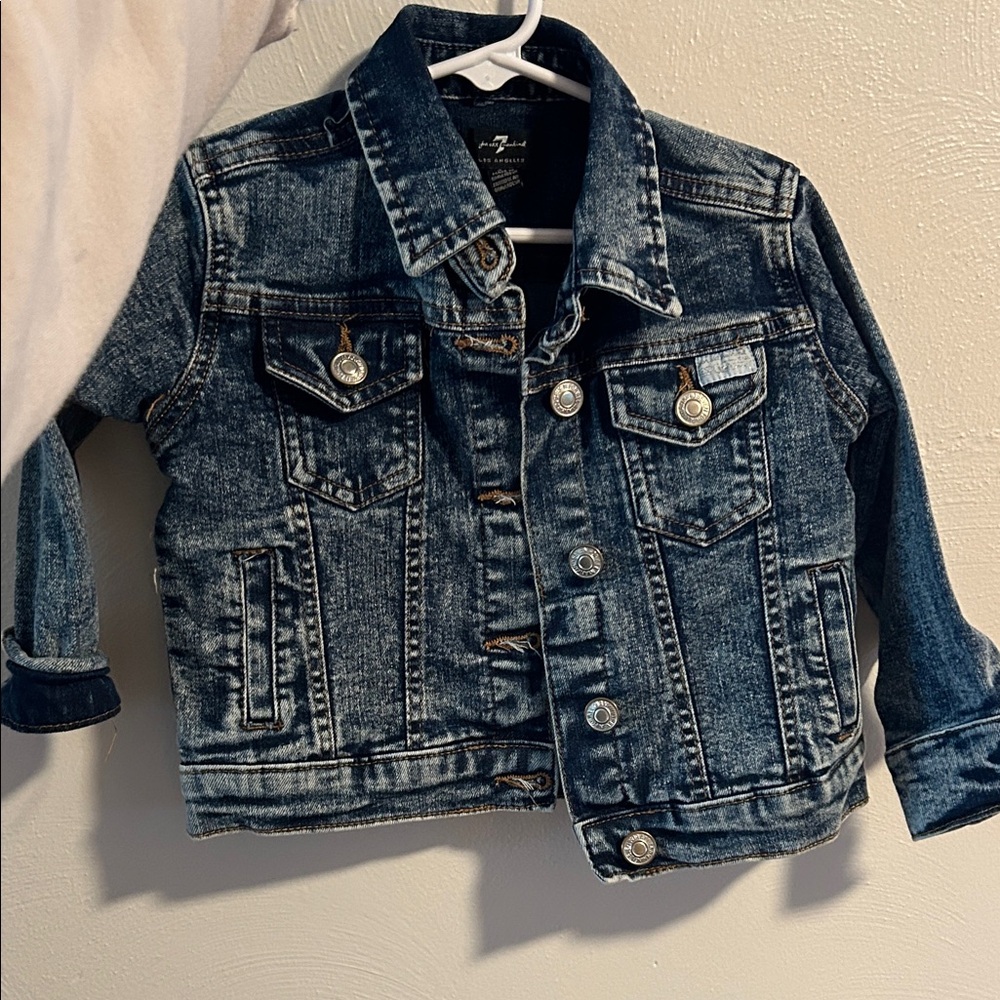 Los Angeles Apparel Blue Kids Jean Jacket